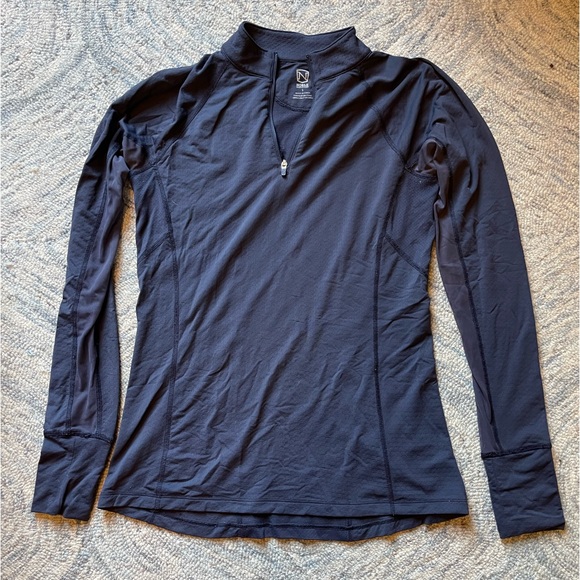 Noble Outfitters Navy Long Sleeve Shirt Base Layer - Small - Picture 1 of 5